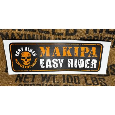 Duża 30cm Naklejka Wlepka Makipa Easy Rider